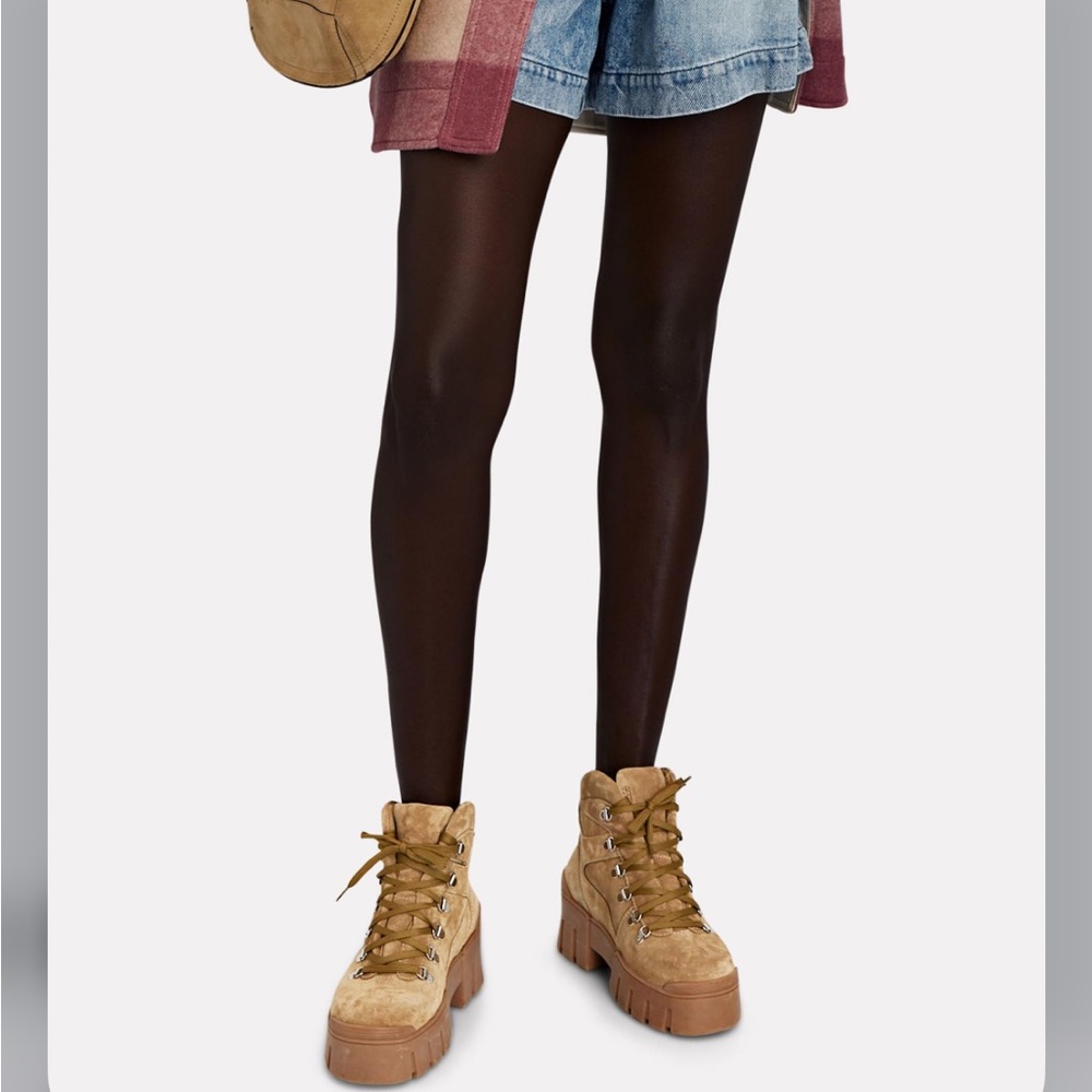 Isabel Marant Mealie Suede Hiker Boot - Picture 3 of 16